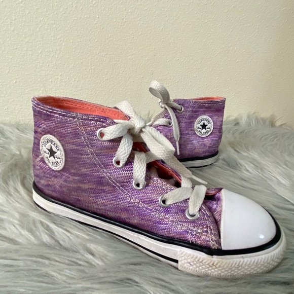purple baby converse high tops